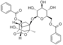 苯甲酰芍药苷 结构式