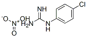 (4-chlorophenyl)guanidine mononitrate  结构式