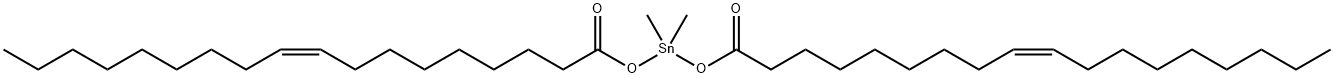 dimethylbis(oleoyloxy)stannane 结构式