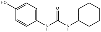 1-环己基-3-(4-羟基苯基)脲 结构式