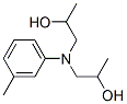 1,1'-(3-甲基苯基)亚氨基-双-2-丙醇 结构式