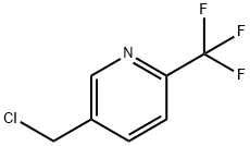 2-三氟甲基-5-氯甲基吡啶 结构式