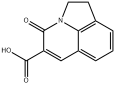 4-氧代-1,2-二氢-4H-吡咯并[3,2,1-IJ]喹啉-5-羧酸 结构式