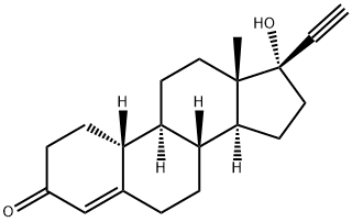 17表炔诺酮(与左炔诺孕酮杂质K结构式相同) 结构式
