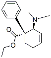 ethyl (1R-trans)-2-(dimethylamino)-1-phenylcyclohex-3-ene-1-carboxylate 结构式