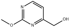 2-甲氧基-4-嘧啶甲醇 结构式