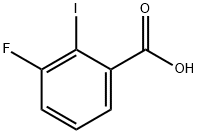 3-氟-2-碘苯甲酸 结构式