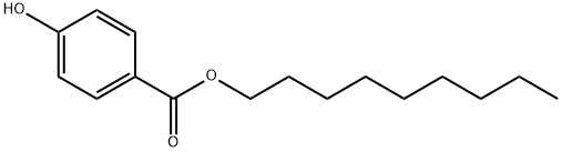 4-羟基苯甲酸正壬酯 结构式