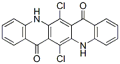 dichloro-5,12-dihydroquino[2,3-b]acridine-7,14-dione 结构式