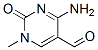 5-Pyrimidinecarboxaldehyde, 4-amino-1,2-dihydro-1-methyl-2-oxo- (9CI) 结构式