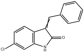 3-benzylidene-6-chloroindolin-2-one 结构式