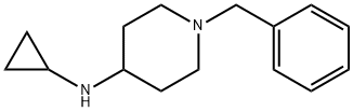 1-苄基-N-环丙基哌啶-4-胺 结构式