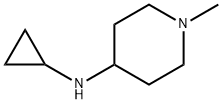 4-环丙基氨基-1-甲基哌啶 结构式