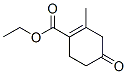 1-Cyclohexene-1-carboxylicacid,2-methyl-4-oxo-,ethylester(9CI) 结构式