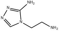 4H-1,2,4-Triazole-4-ethanamine,3-amino- 结构式