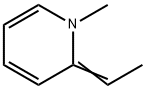 Pyridine, 2-ethylidene-1,2-dihydro-1-methyl- (9CI) 结构式