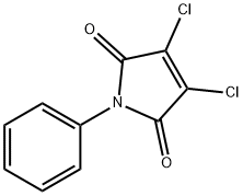 2,3-二氯-N-苯基马来酰亚胺 结构式