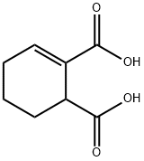 2-Cyclohexene-1,2-dicarboxylic acid 结构式