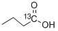 正丁酸-1-13C 结构式