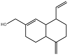 8-Ethenyl-3,4,4a,5,6,7,8,8a-octahydro-5-methylene-2-naphthalenemethanol 结构式