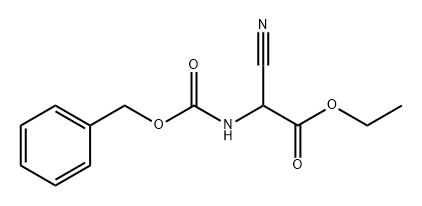 乙基N-[(苄氧基)羰基]-3-次氮基丙氨酸酯 结构式