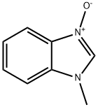 1H-Benzimidazole,1-methyl-,3-oxide(9CI) 结构式