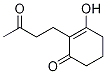 3-hydroxy-2-(3-oxobutyl)cyclohex-2-enone 结构式