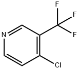 4-氯-3-三氟甲基吡啶 结构式