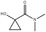 1-羟基-N,N-二甲基环丙烷-1-甲酰胺 结构式