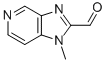 1-METHYL-1H-IMIDAZO[4,5-C]PYRIDINE-2-CARBALDEHYDE 结构式