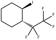 TRANS-1-IODO-2-(PENTAFLUOROETHYL)CYCLOHEXANE 结构式