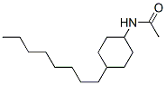 N-ACETYL-4-N-OCTYLCYCLOHEXYLAMINE 结构式