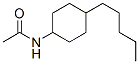 N-ACETYL-4-N-PENTYLCYCLOHEXYLAMINE 结构式