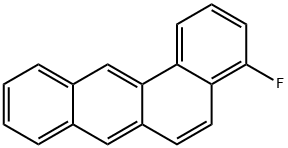 4-Fluorobenz[a]anthracene 结构式