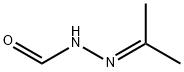 1-甲酰基-2-亚异丙基肼 结构式