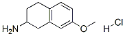 2-氨基-7-甲氧基四氢萘盐酸盐 结构式