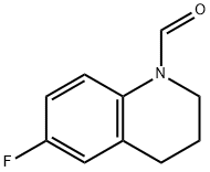 1(2H)-QUINOLINECARBOXALDEHYDE, 6-FLUORO-3,4-DIHYDRO- 结构式