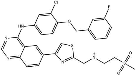 GW583340 DIHYDROCHLORIDE 结构式