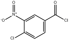 3-硝基-4-氯苯甲酰氯 结构式