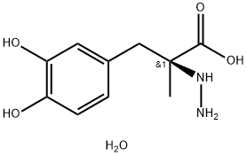 卡比多巴单水合物 结构式