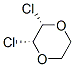 (2R,3S)-2,3-Dichloro-1,4-dioxane 结构式