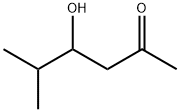 4-羟基-5-甲基-2-己酮 结构式