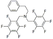 N,N-Bis[(pentafluorophenyl)methyl]benzeneethanamine 结构式