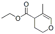 3,4-Dihydro-5-methyl-2H-pyran-4-carboxylic acid ethyl ester 结构式