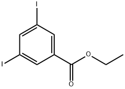 3,5-二碘苯甲酸乙酯 结构式