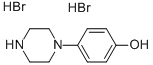 1-(4-羟苯基)哌嗪二氰溴化物 结构式