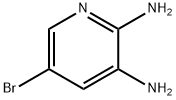 2,3-二氨基-5-溴吡啶 结构式
