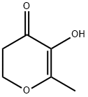 5-羟基-6-甲基-3,4-二氢-2H-吡喃-4-酮 结构式