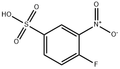 4-氟-3-硝基苯磺酸 结构式