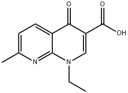 萘啶酸 结构式